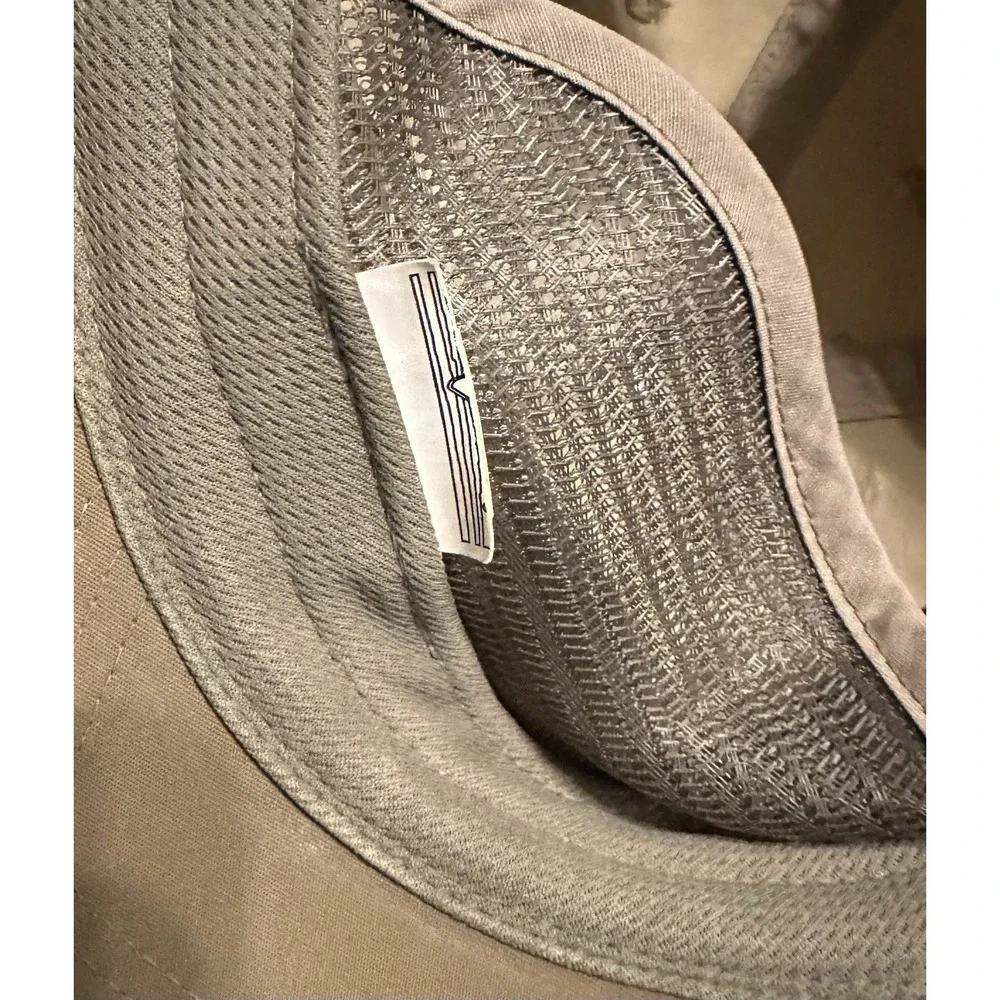 Vintage Patagonia Beige Strapback Duck Spoon Long Bill Cap Y2K - Tag is Missing